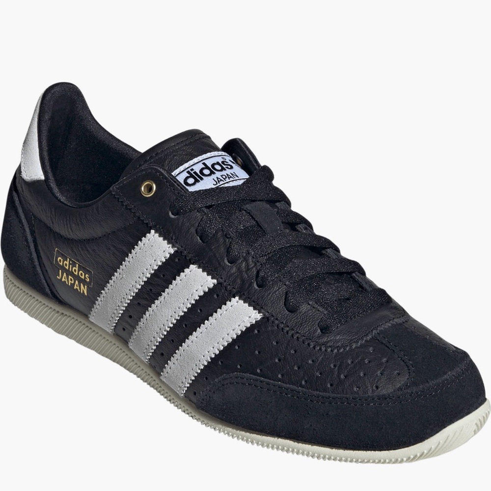 Adidas Black and white Japan low top sneakers 9.5